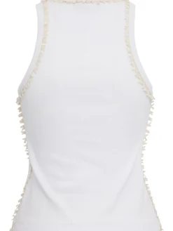 Cotton blend tank top