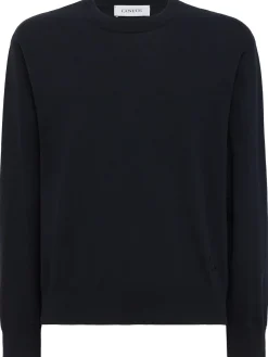 Cotton crewneck sweater