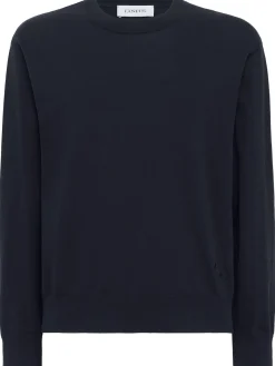 Cotton crewneck sweater