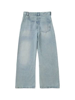 Cotton denim jeans