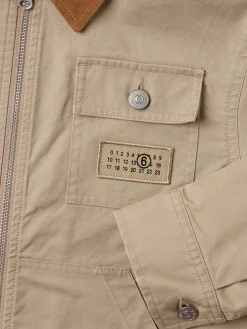 Cotton gabardine jacket