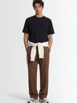 Cotton jersey oversize t-shirt
