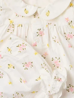 Cotton jersey top & diaper cover