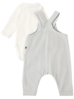 Cotton overalls & bodysuit