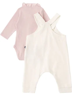 Cotton overalls & bodysuit