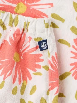 Cotton printed pants