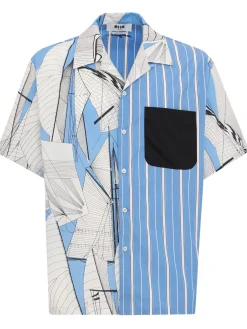 Cotton short sleeve shirt