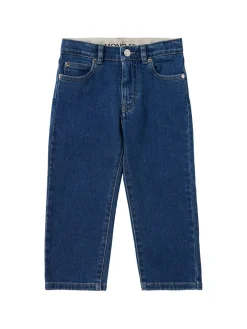 Cotton straight leg pants