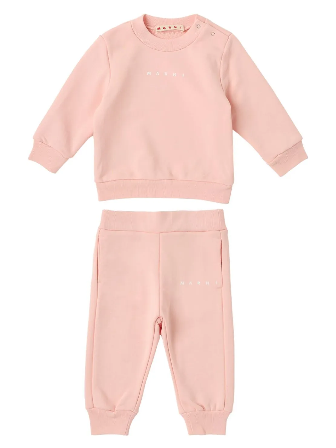 Cotton sweatshirt & sweatpants