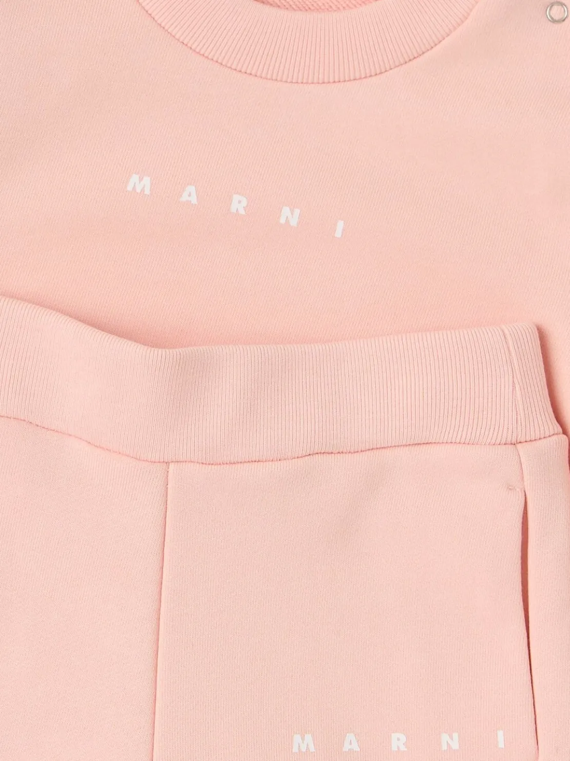 Cotton sweatshirt & sweatpants