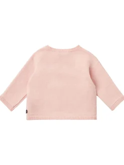 Cotton & wool knit cardigan