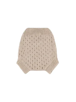 Culotte in maglia di lino e cotone