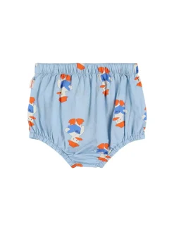 Culotte in popeline di cotone stampato