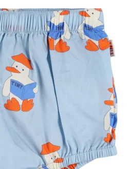 Culotte in popeline di cotone stampato