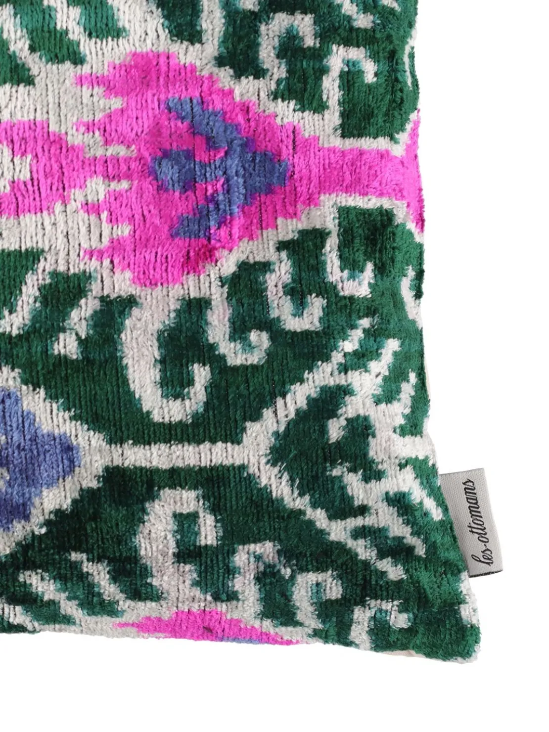 Cuscino in velluto di cotone
