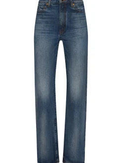 Danielle cotton blend straight leg jeans