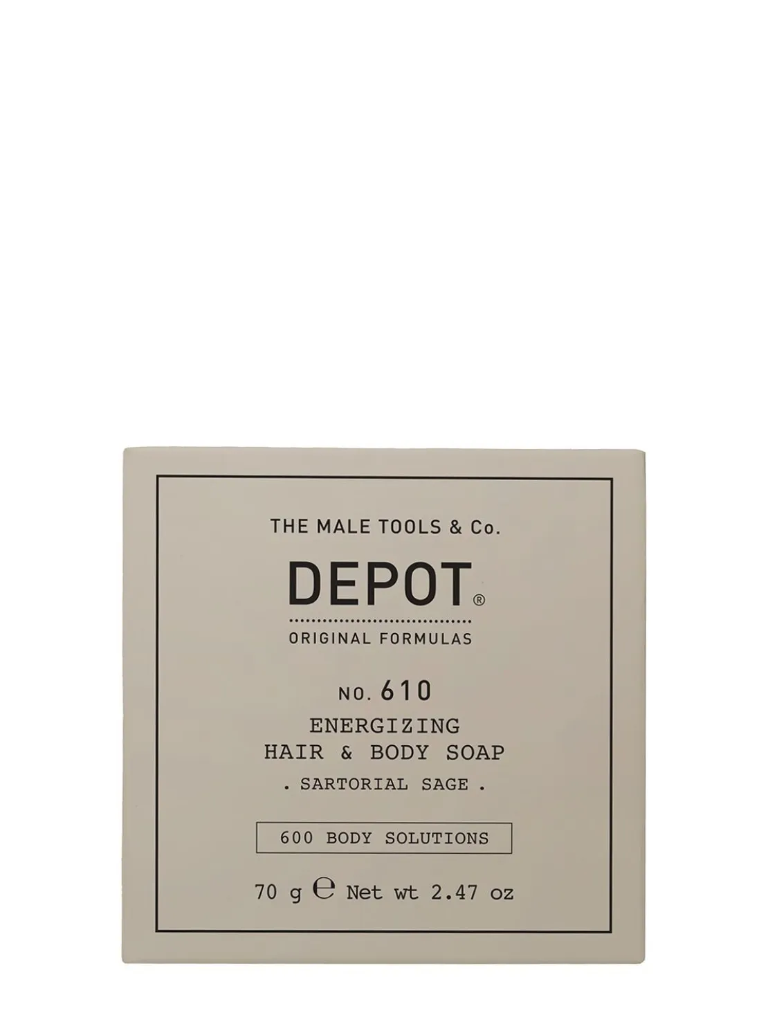 Detergente Energizing Hair&Body Soap No.610 70g