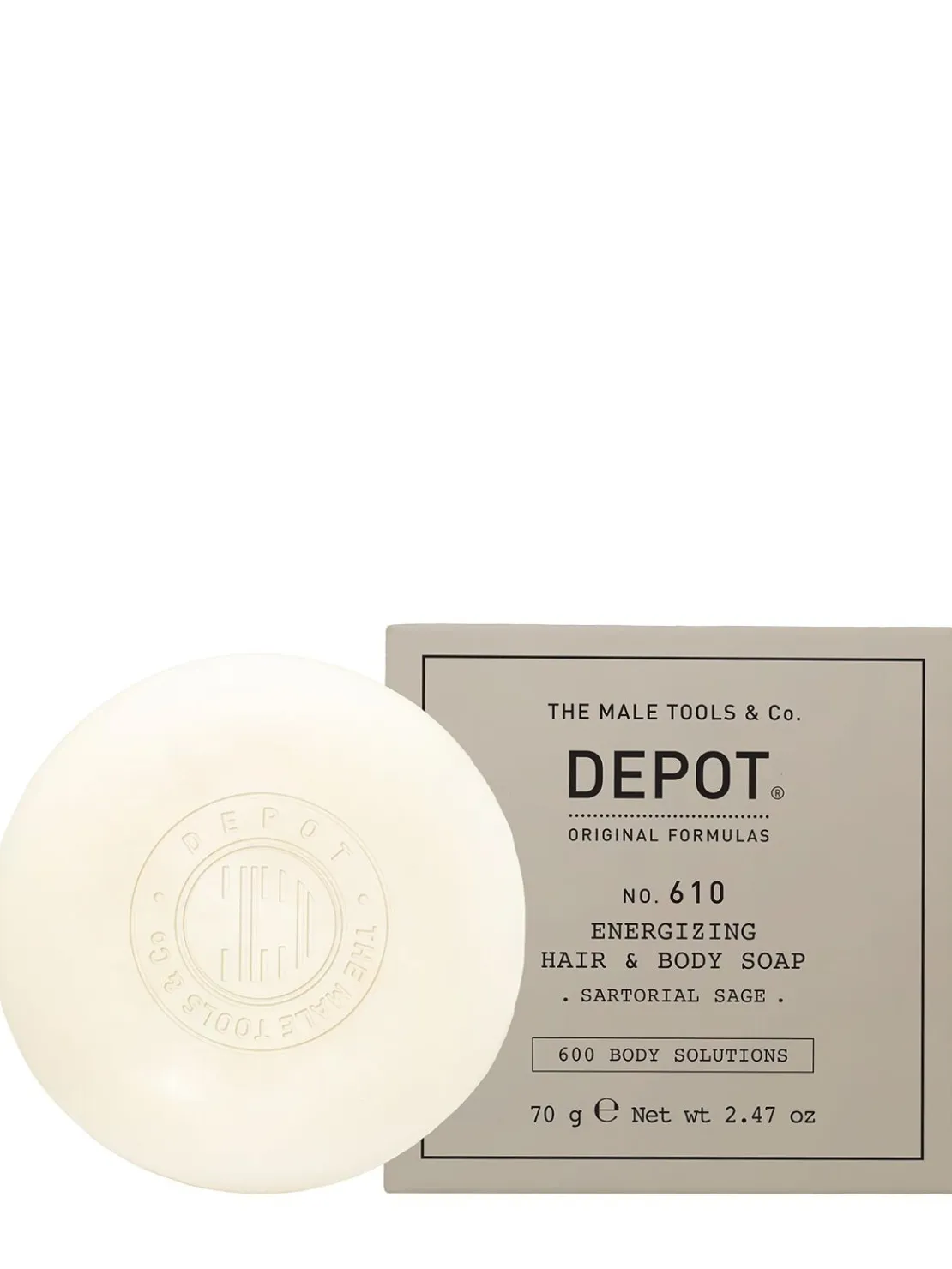 Detergente Energizing Hair&Body Soap No.610 70g