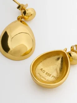 Drop stud earrings