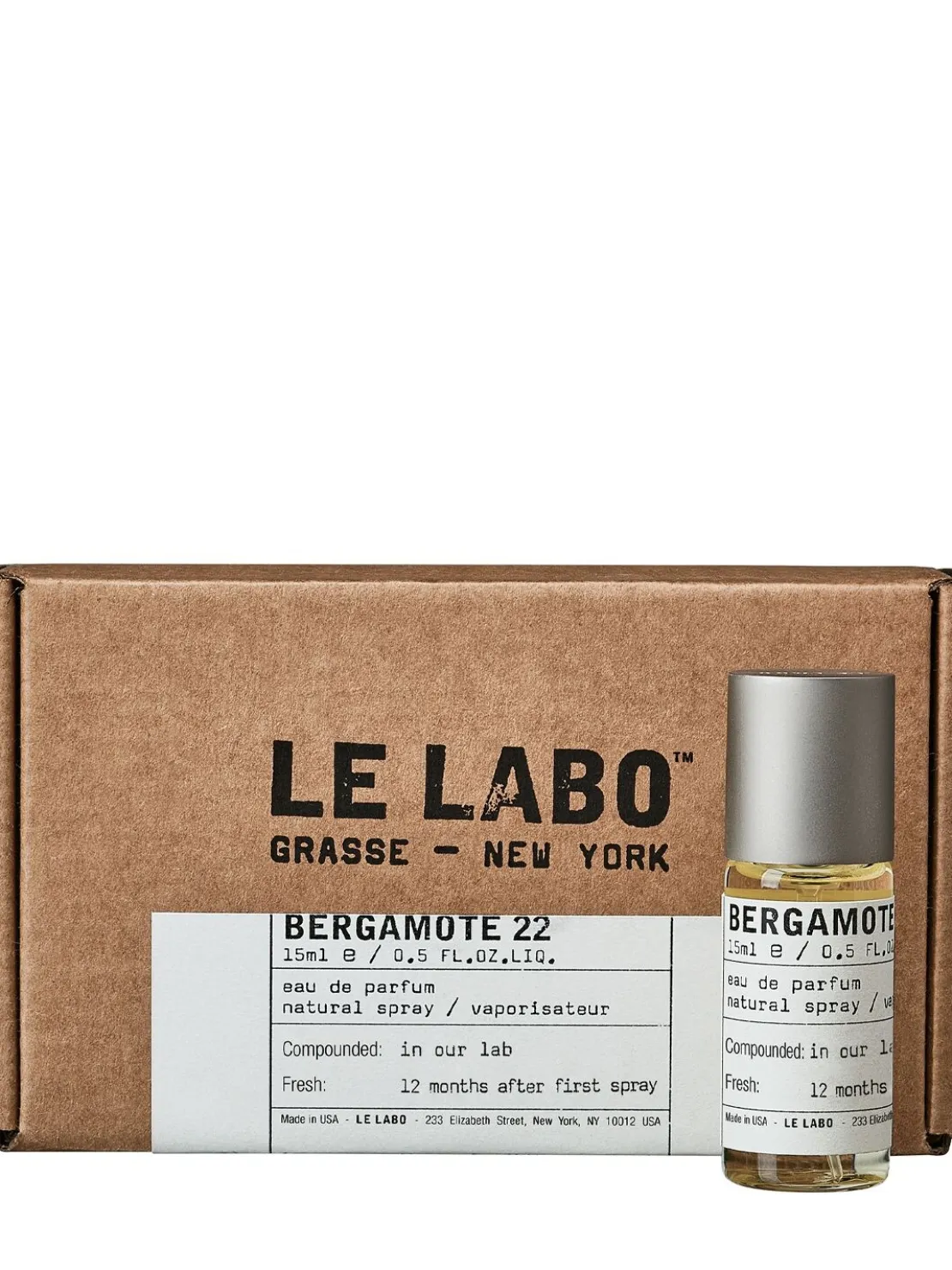 Eau de parfum Bergamot 22 15ml