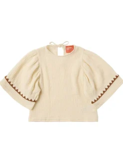 Embroidered cotton t-shirt