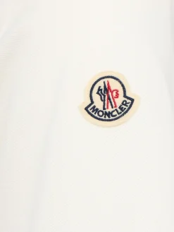 Embroidered logo cotton polo shirt
