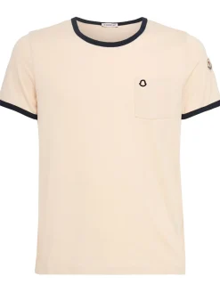 Embroidered logo cotton t-shirt