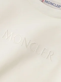 Embroidered logo cotton t-shirt