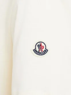 Embroidered tonal logo cotton t-shirt