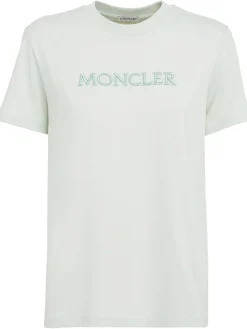 Embroidered tonal logo cotton t-shirt