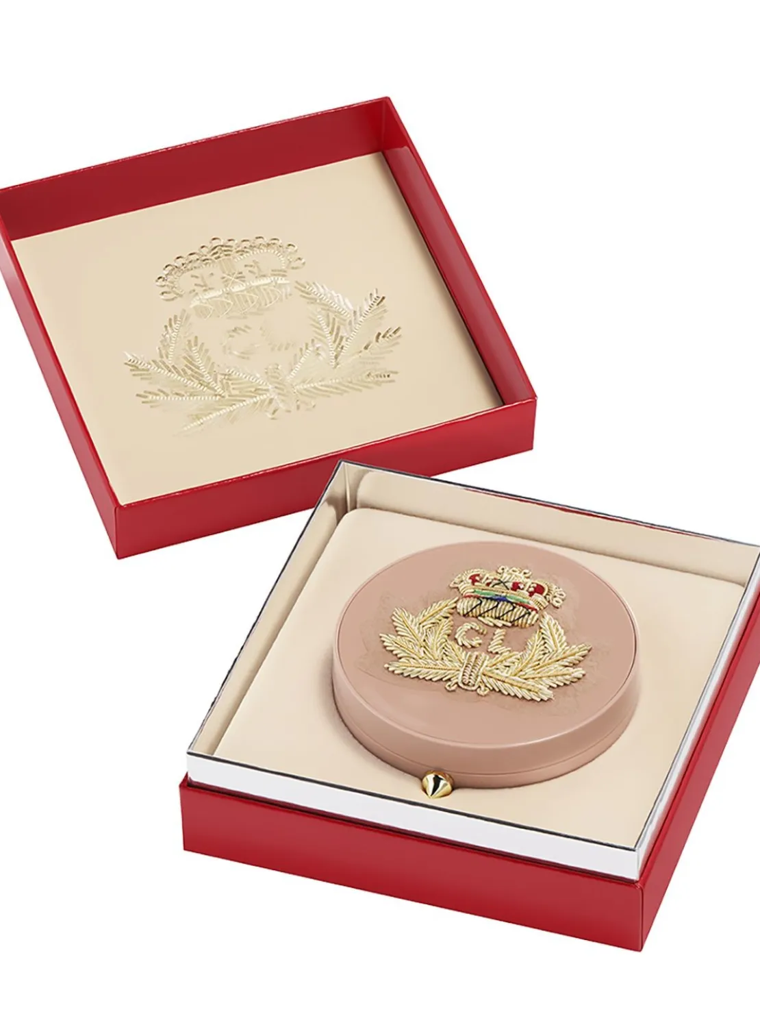 Empty Face Powder Case