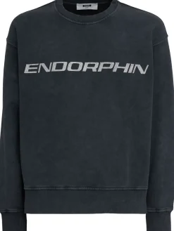 Endorphin cotton crewneck sweatshirt