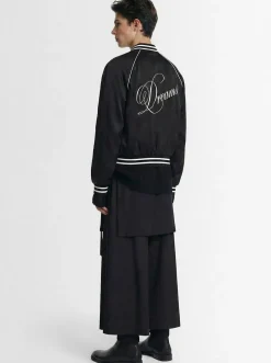 Esko slim fit raglan bomber jacket