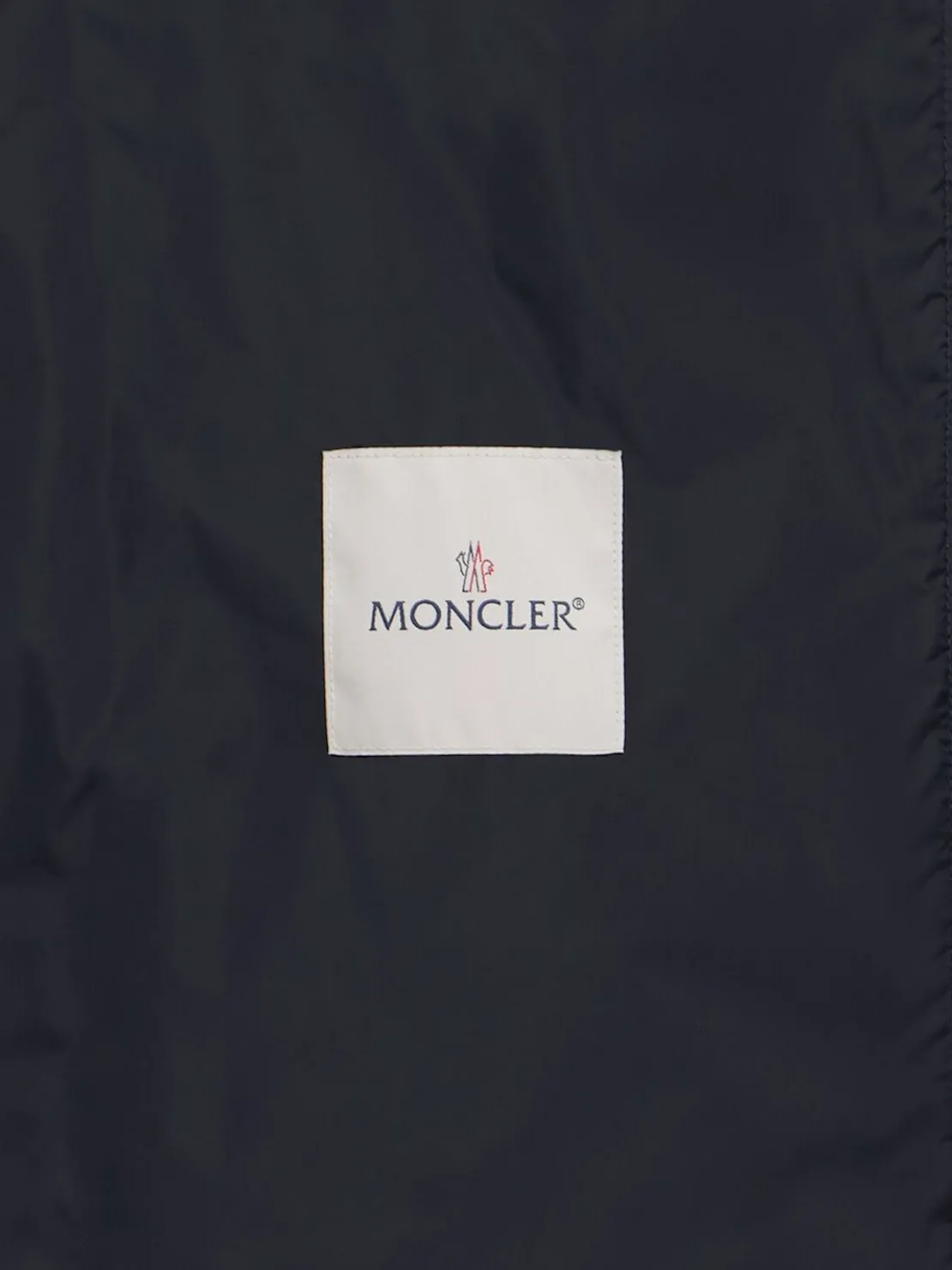 Etiache nylon hooded rain jacket