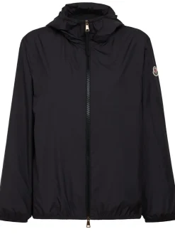 Fegeos hooded tech jacket