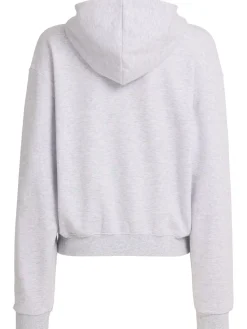 Felpa classica in misto cotone con cappuccio