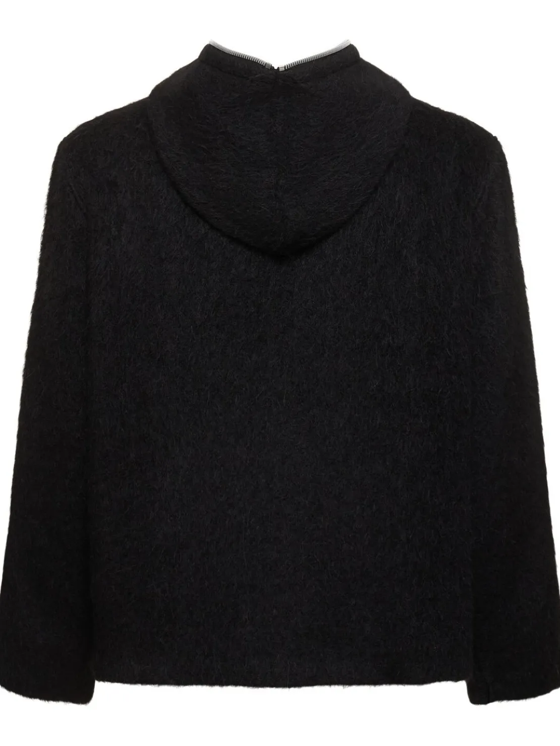 Felpa con zip e cappuccio