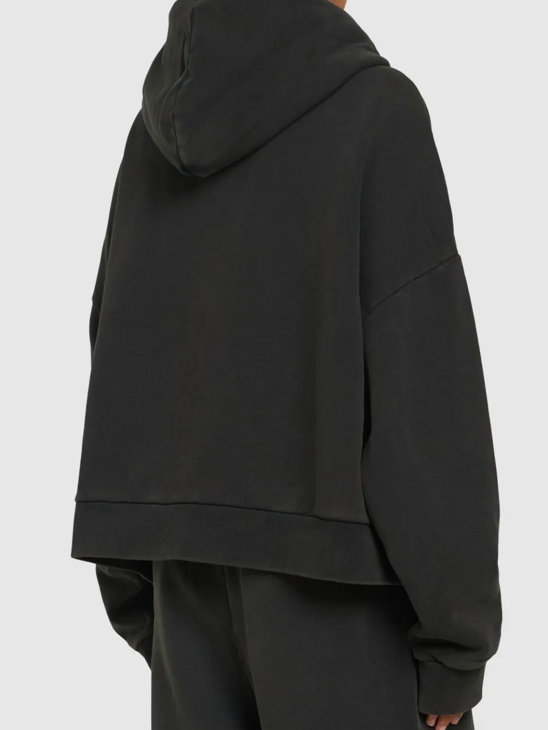 Felpa Eternal in cotone con zip e cappuccio