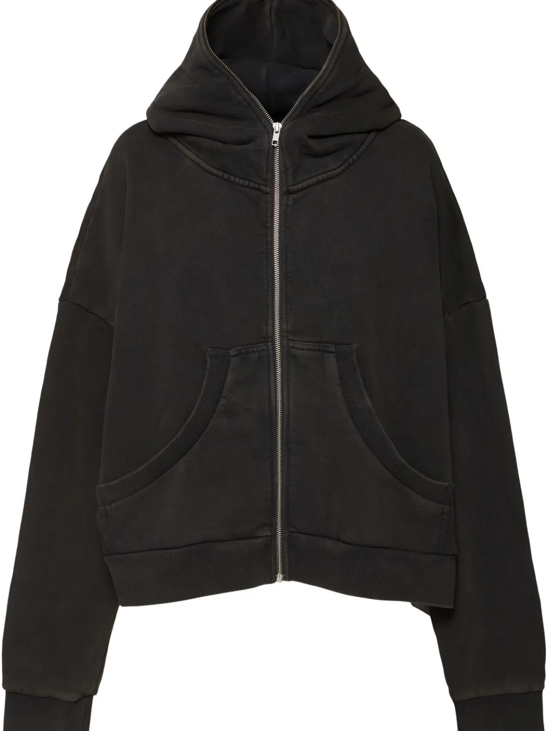 Felpa Eternal in cotone con zip e cappuccio
