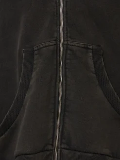 Felpa Eternal in cotone con zip e cappuccio