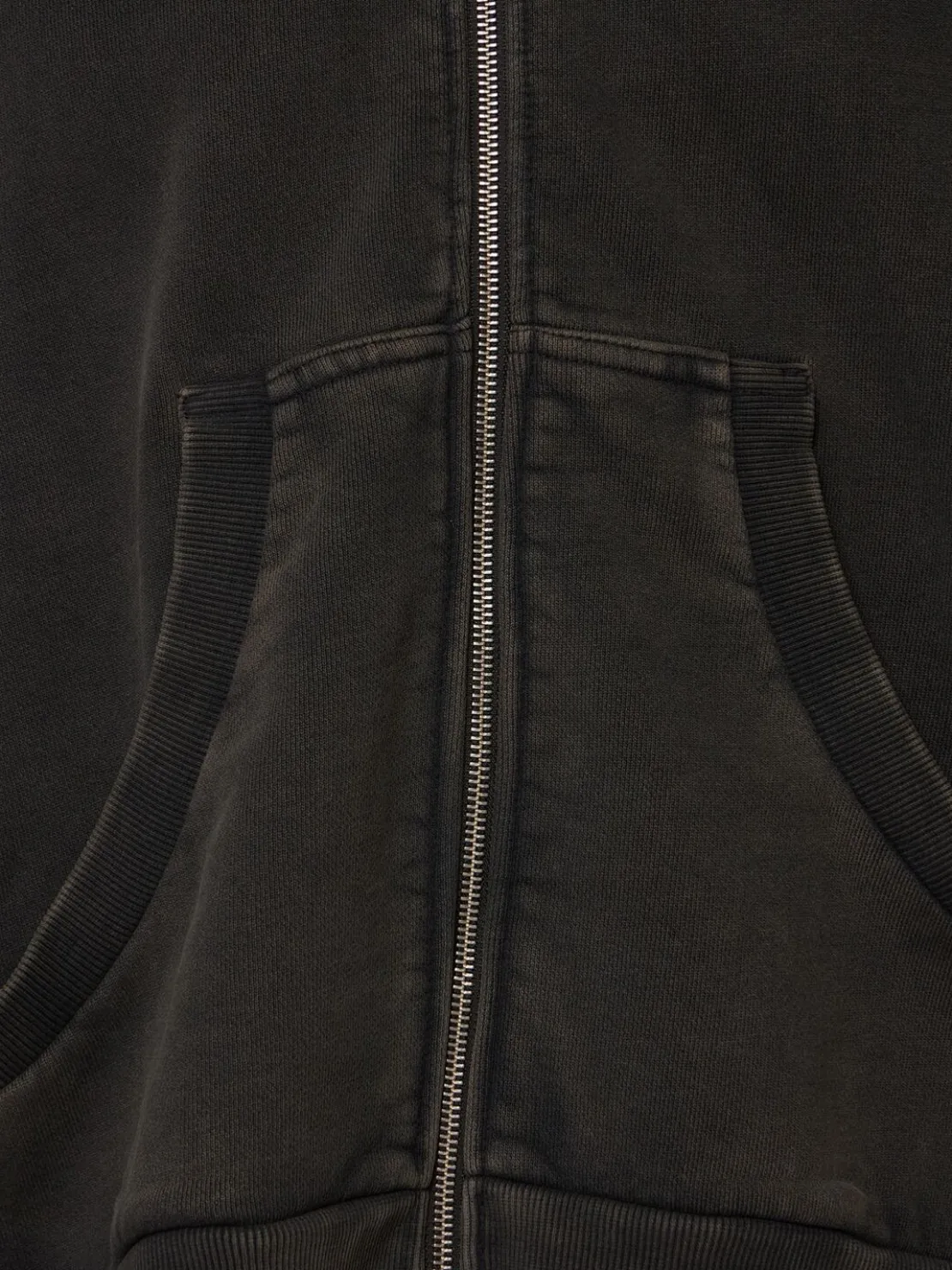Felpa Eternal in cotone con zip e cappuccio