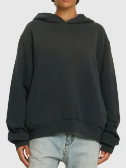 Felpa Franziska in cotone con logo