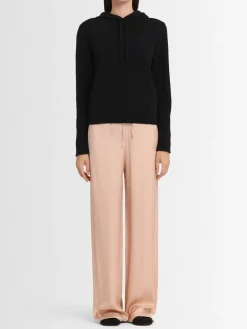 Felpa Giada in maglia di lana con cappuccio