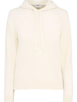 Felpa Giada in maglia di lana con cappuccio