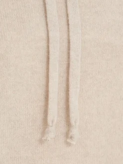 Felpa Giada in maglia di lana con cappuccio