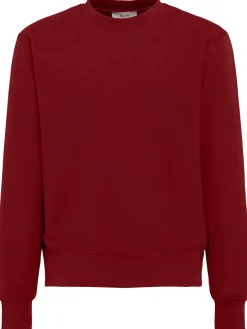 Felpa girocollo in cotone