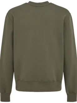 Felpa girocollo in cotone