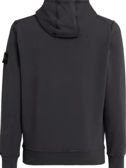 Felpa in cotone con cappuccio