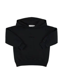 Felpa in cotone con cappuccio