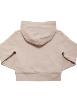 Felpa in cotone con cappuccio